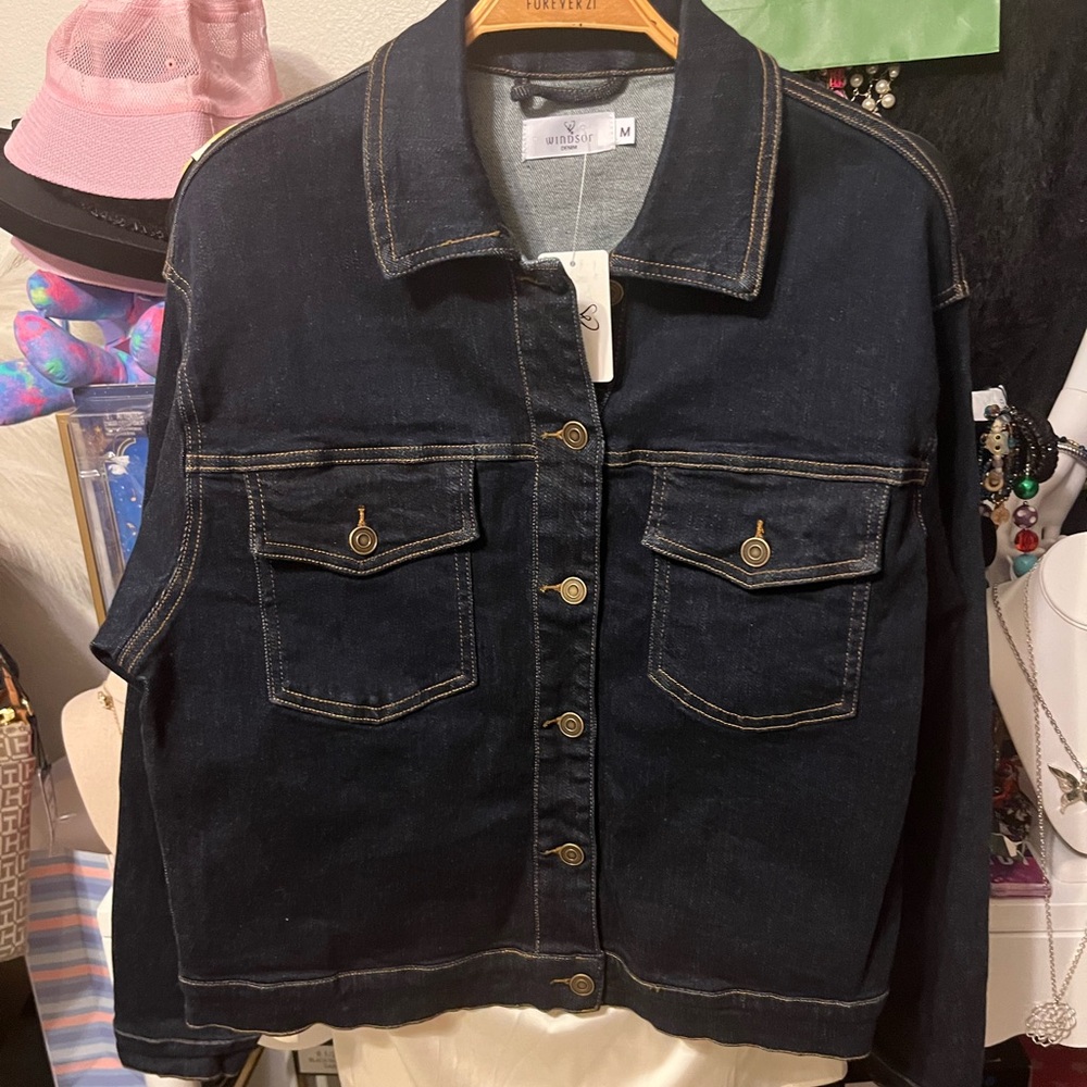 Windsor Dark Denim Jean Jacket